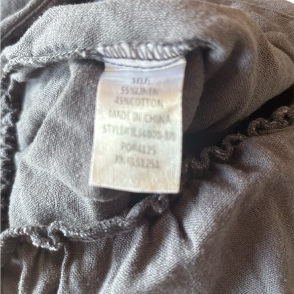 Baltic Born Heidi Jumpsuit in Dark Slate Linen Blend - Picture 6 of 6